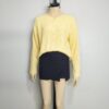 Chompa amarillo pastel L