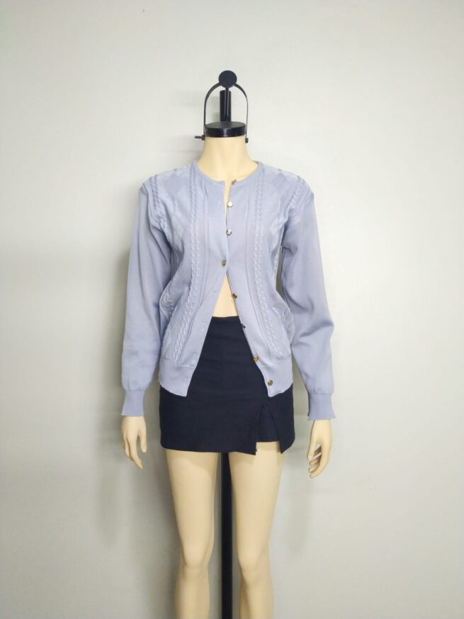 Chompa gris M - Imagen 5
