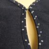 Blusa hilo negro XS - Imagen 4