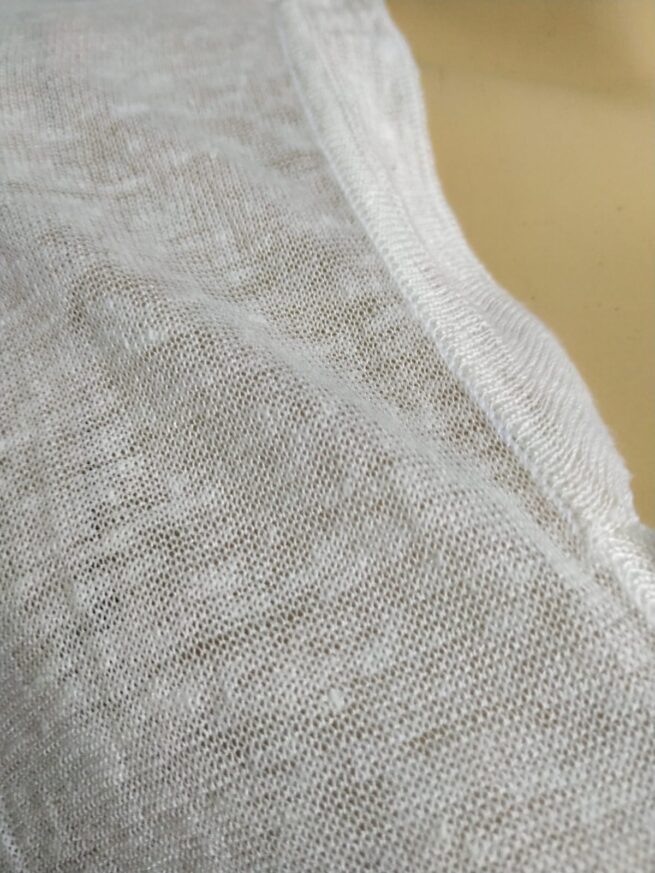 Chompa hilo blanco SM - Imagen 3