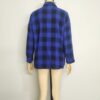 Camisa cuadros azul negro M - Imagen 2