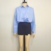 Blusa celeste ML