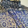 Blusa gasa azul L - Imagen 5