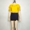 Blusa mostaza S