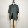 Blusa verde tipo satín L