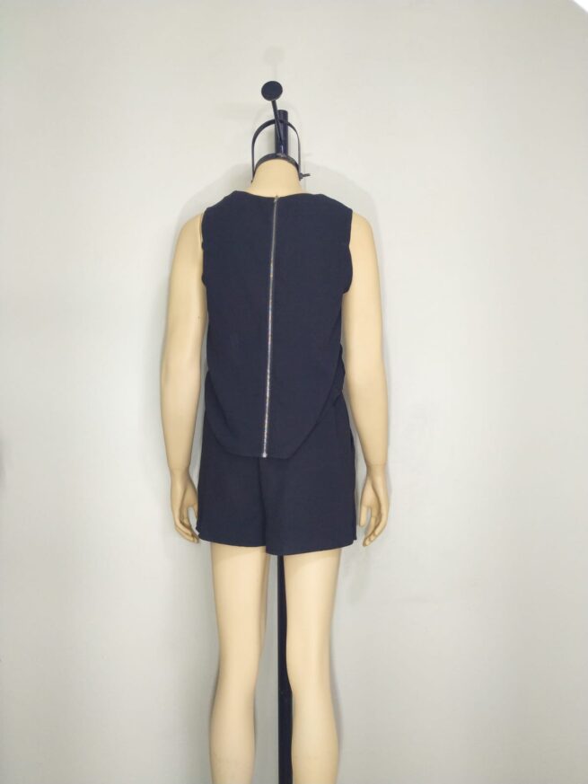 Enterizo short Negro SM - Imagen 2