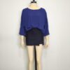 Blusa gasa azul L