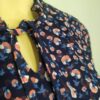 Blusa azul licrado M - Imagen 4