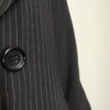 Blazer negro rayas M - Imagen 5