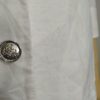 Blazer blanco tipo lino M - Imagen 4