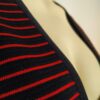 Chompa rayas rojo negro L - Imagen 3