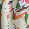 Vestido beige gasa L - Imagen 4