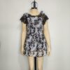Vestido blanco negro SM