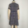 Vestido azul cuadros ML - Imagen 2