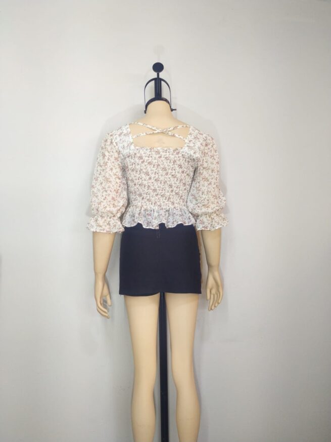 Blusa gasa multi agujas SM - Imagen 2