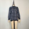 Blusa negra cuadros ML - Imagen 3