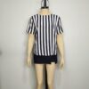 Blusa rayas blanca y negra M - Imagen 3