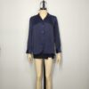Blusa satín azul M - Imagen 3