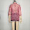 Blusa encaje rosado M - Imagen 2