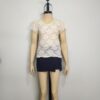 Blusa encaje crema SM - Imagen 2