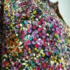 Blusa negra floreada ML - Imagen 5