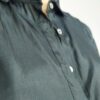 Blusa verde tipo satín L - Imagen 4