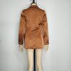 Blazer camel tipo satín S - Imagen 2