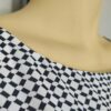 Blusa blanco negro M - Imagen 5