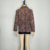 Blusa negra floreada ML - Imagen 2