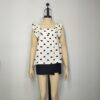 Blusa crema corazones ML - Imagen 3