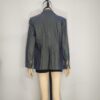 Blazer tipo denim verde M - Imagen 2