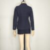Blazer negro rayas S - Imagen 2