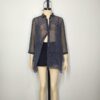 Blusa gasa gris M