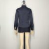 Blusa negra satín SM - Imagen 3