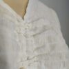 Blusa crema corrugado M - Imagen 5
