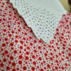 Blusa blanca puntos rojos M L - Imagen 4