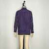 Blusa azul rayas M - Imagen 2