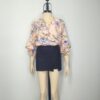 Blusa rosa floreado M