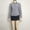 Camisa cuadros negro blanco S - Imagen 4
