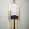 Blusa crema corrugado M - Imagen 2