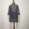 Blusa azul gasa ajustable L - Imagen 2