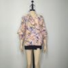 Blusa rosa floreado M - Imagen 3