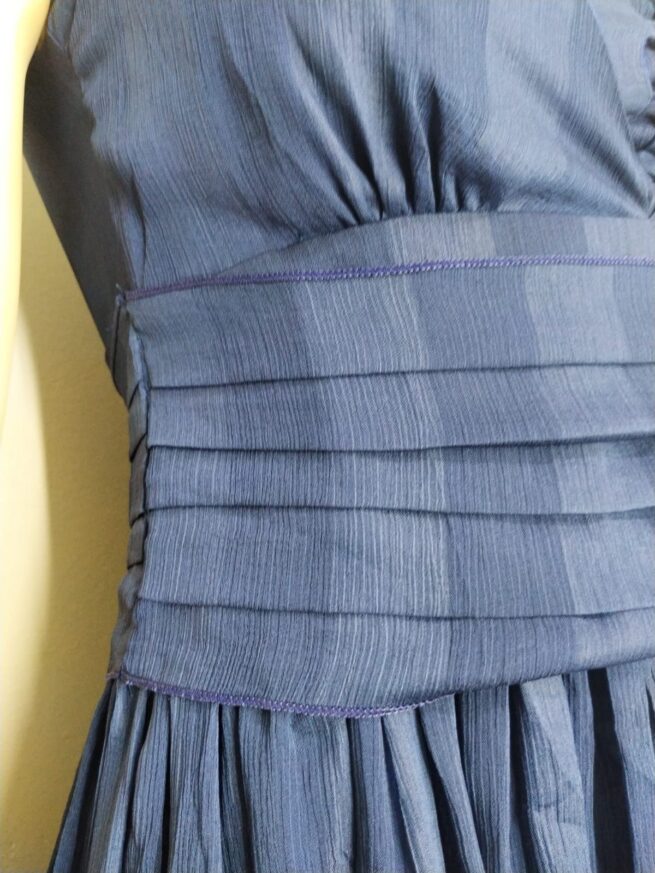 Vestido cobalto XS - Imagen 5