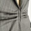 Blazer gris rayas S - Imagen 3