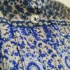 Blusa gasa azul L - Imagen 6