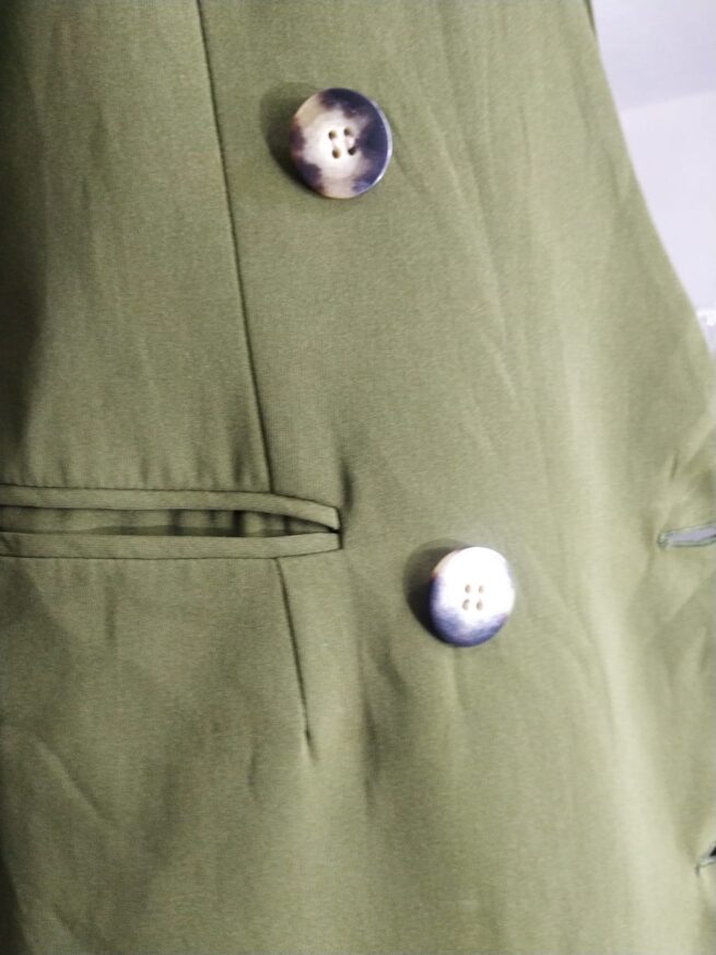 Blazer verde oliva M - Imagen 4