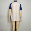 Blusa azul crema S M - Imagen 3