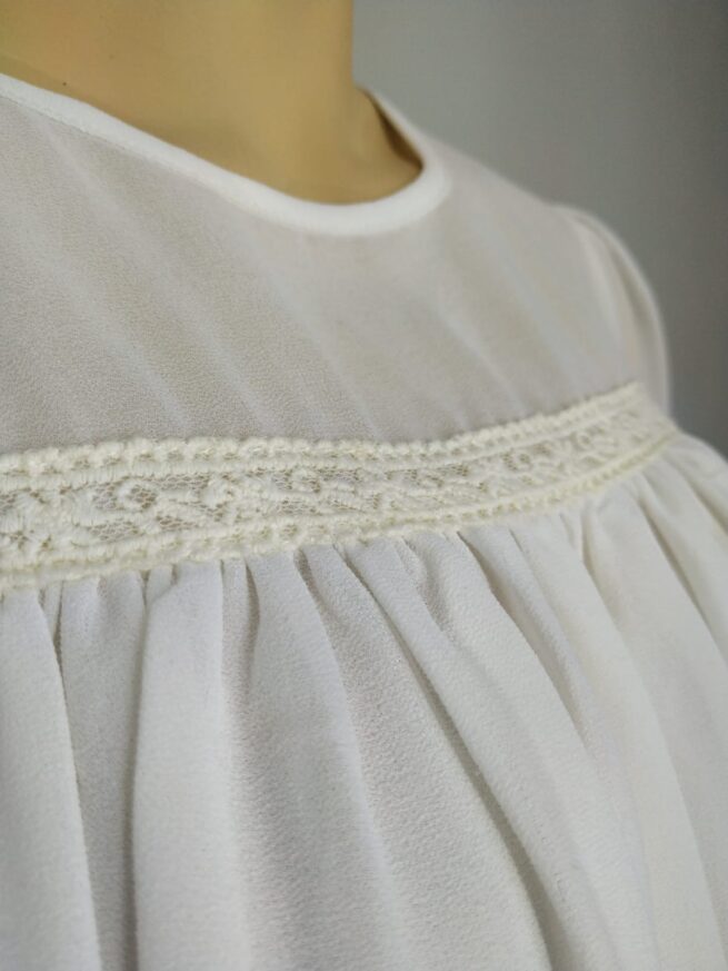 Blusa blanca M - Imagen 3
