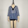 Blusa gasa acero negro L - Imagen 3