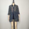 Blusa azul gasa ajustable L - Imagen 3